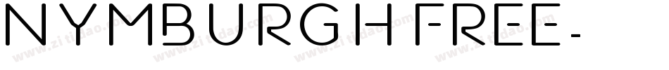 Nymburgh Free字体转换